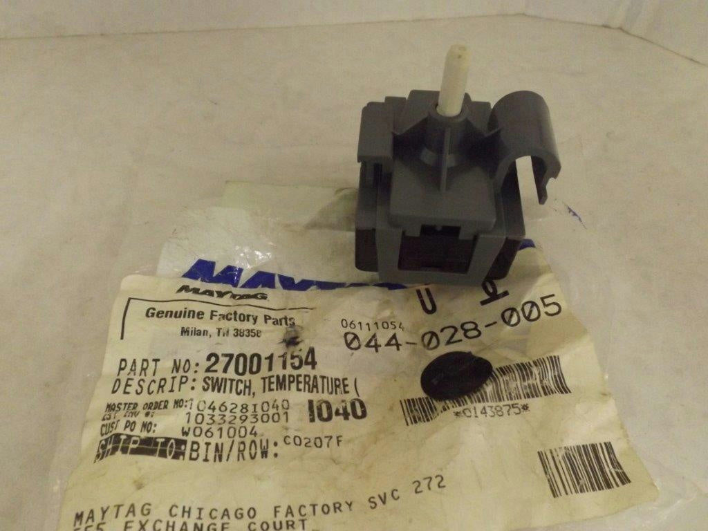 MAYTAG WHIRLPOOL WASHER 27001154 TEMP SWITCH NEW MAYTAG WHIRLPOOL WASHER 27001154 TEMP SWITCH NEW